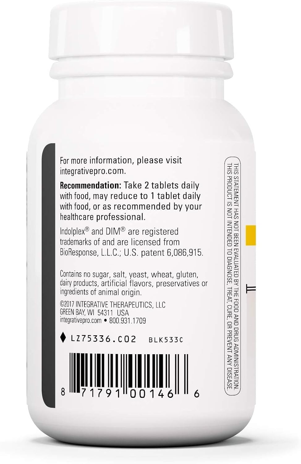 Integrative Therapeutics Flush-Free Niacin - Cellular Energy Support* - Helps Convert Food to Energy* - Vegan