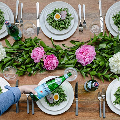 S.Pellegrino Sparkling Natural Mineral Water, 6 Pack of Glass Bottles
