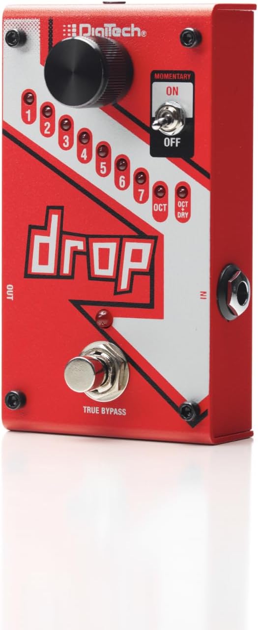 DigiTech DROP Compact Polyphonic Drop Tune Pitch-Shifter | Compact design