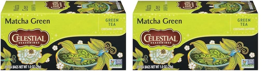 Celestial Seasonings Authentic Green Tea 40 Count