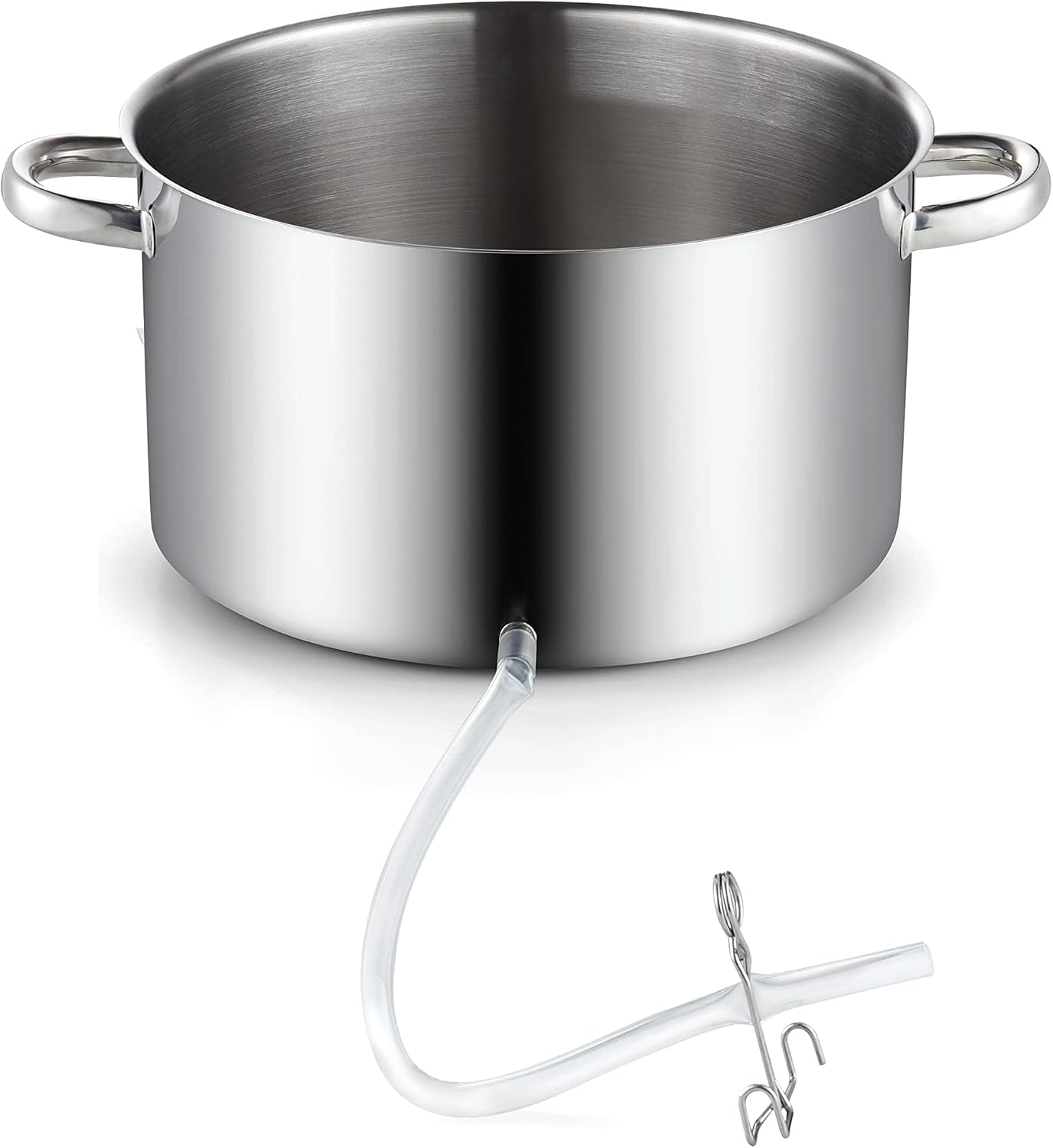 Cook N Home Stainless Steel Steam Juice Extractor, 11-Qt Steam Juicer Pot | Induction ready, Works on All Stovetops, Steamer pan with Strainer