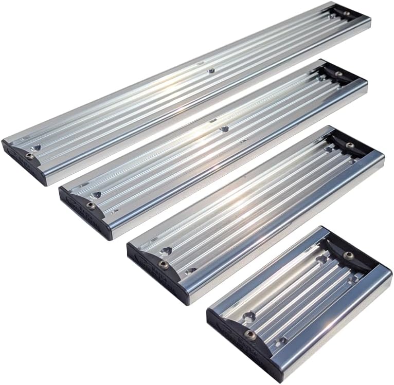 Bert's Custom Tackle 6" Boat Track System Mounting Track, Buff Brite
