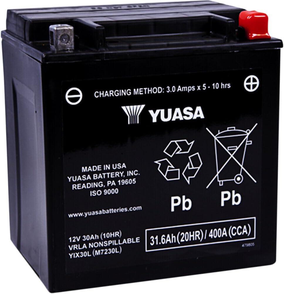Yuasa YUAM72RBH YTX20H Factory Activated H Series AGM Battery