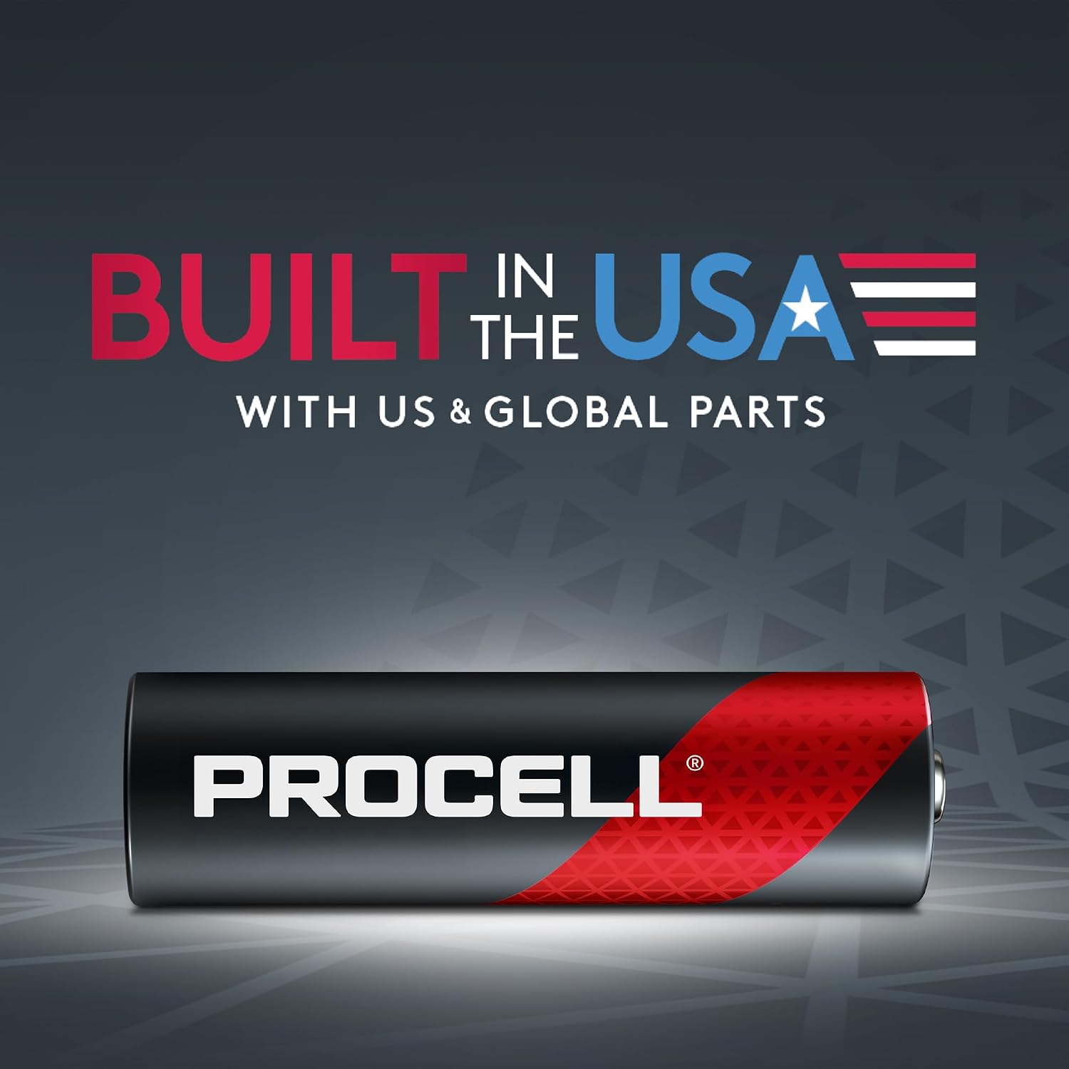 PROCELL AAA Alkaline Batteries, 1.5V Professional Low-Drain, 144-Count Bulk | Industrial triple A cells, 10-year shelf life, ANSI/IEC tested, remotes