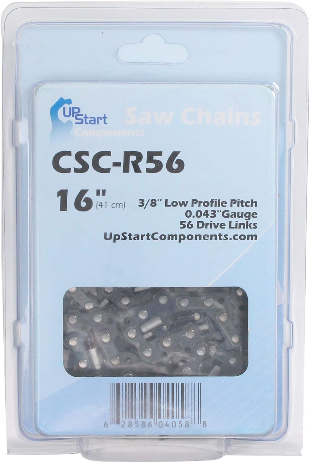 6-Pack 16-Inch Chainsaw Chain Replacement for EGO CS1600 56V Lithium-Ion