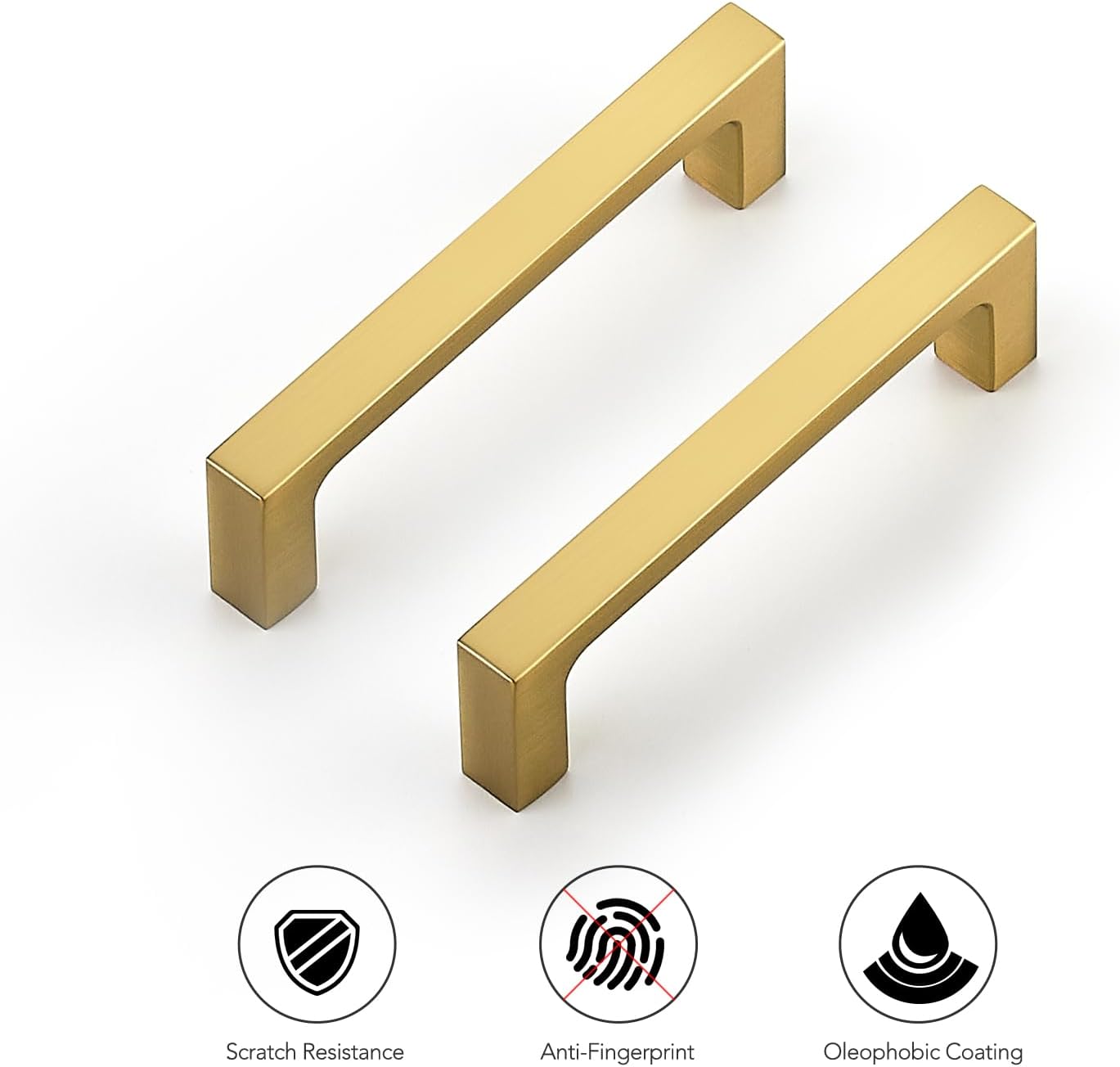 Ravinte Matte Black Kitchen Cabinet Handles 3 Inch Pulls 10 Pack