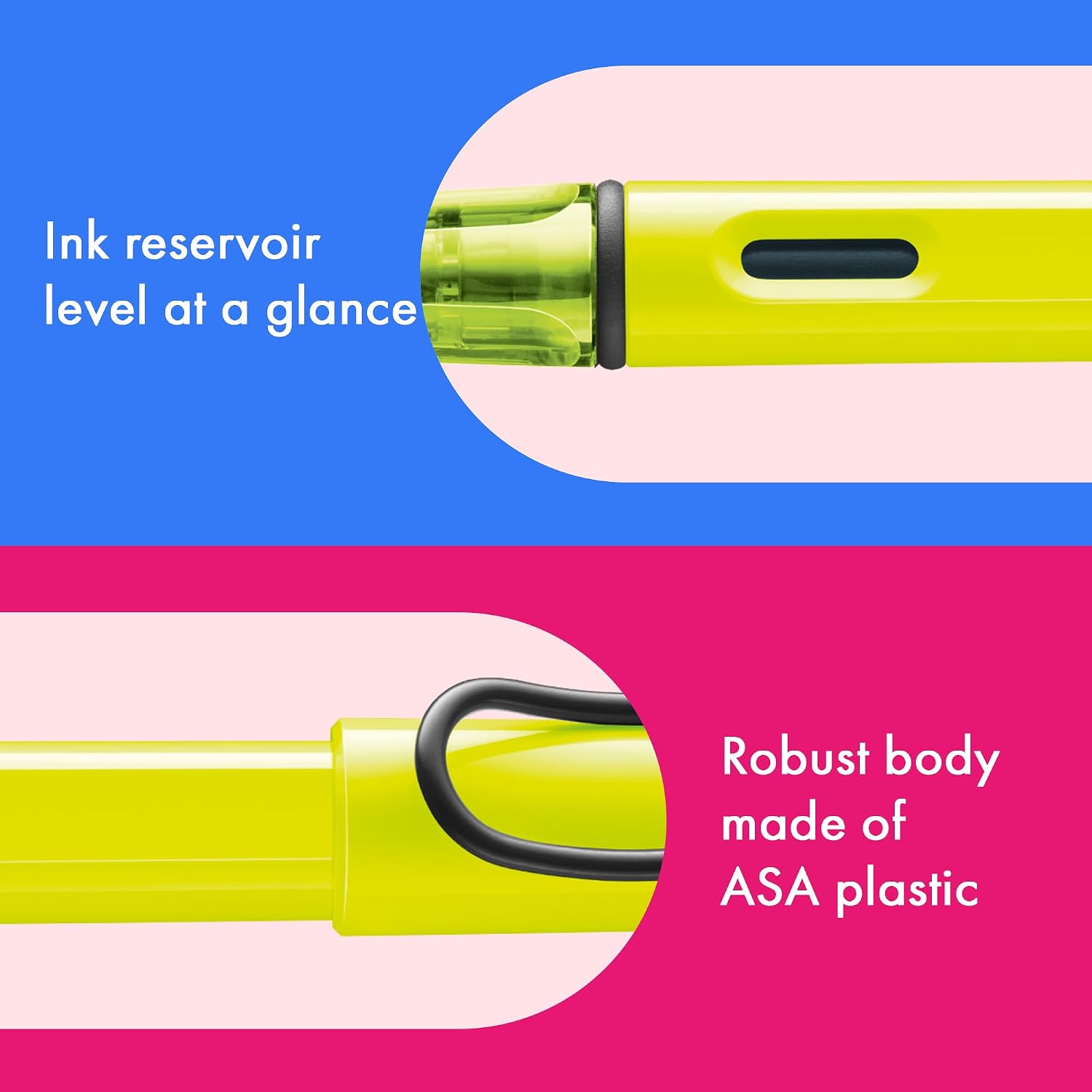 LAMY safari umbra - Fountain Pen with ergonomic grip & polished steel nib in size F - ideal for any Writing & Calligraphy - including LAMY T 10 blue cartridge - Right-Handed