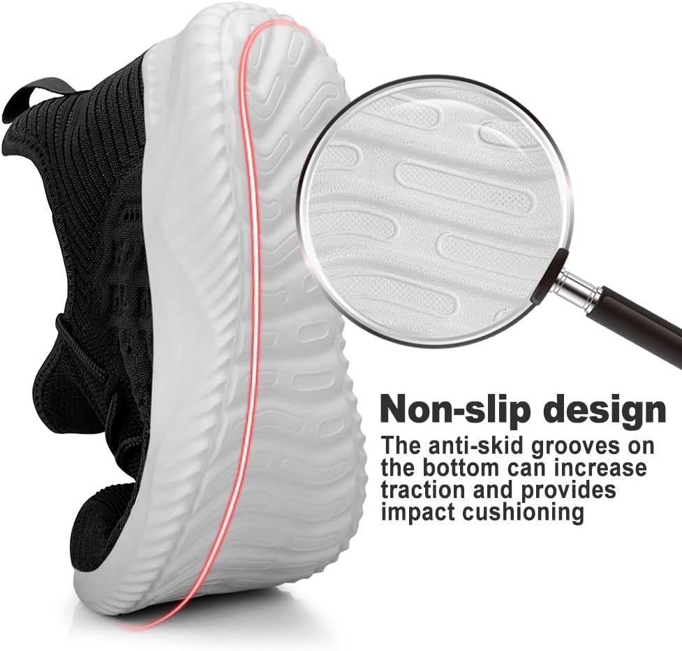 Feethit Mens Slip On Walking Shoes Mens Running Shoes Tennis Sneakers