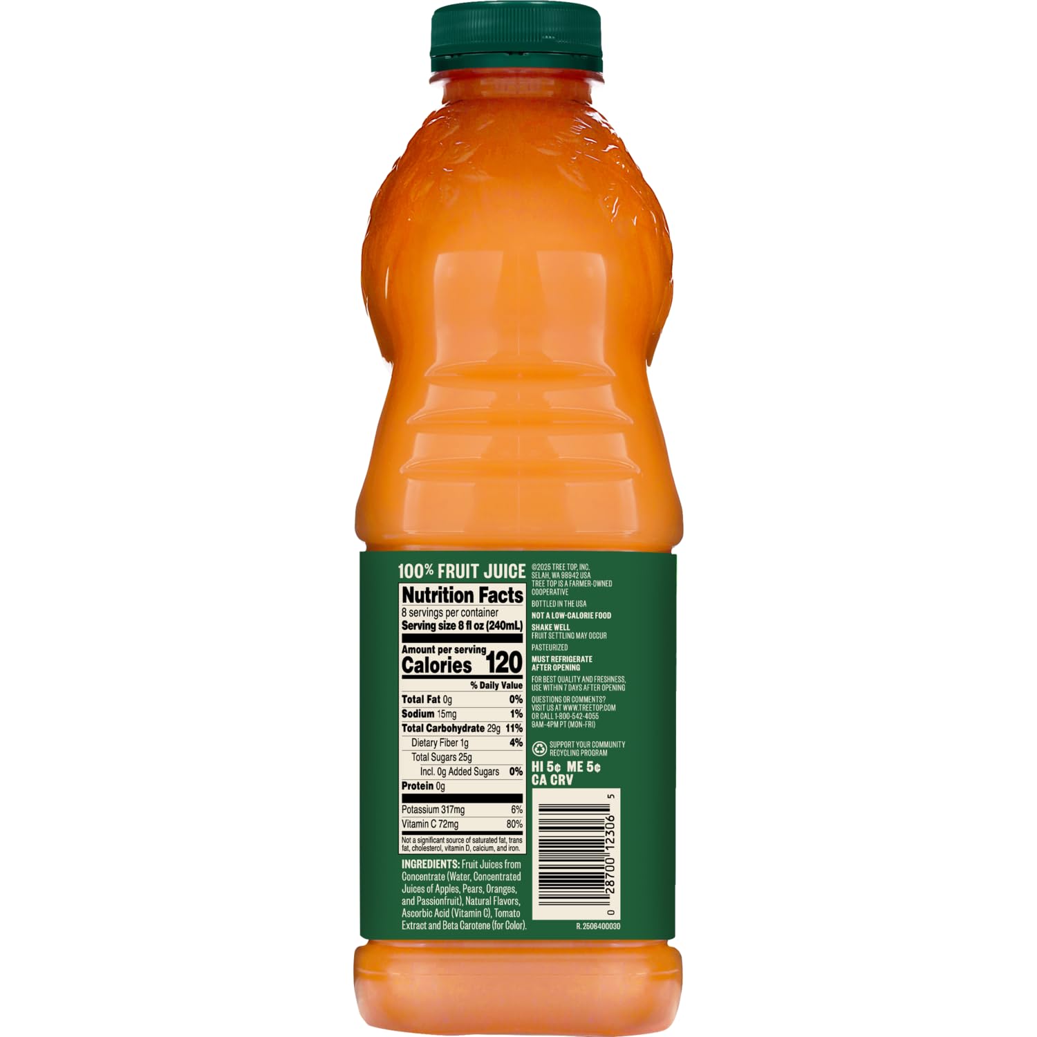 Tree Top Apple Cranberry Juice, 64 Fl Oz