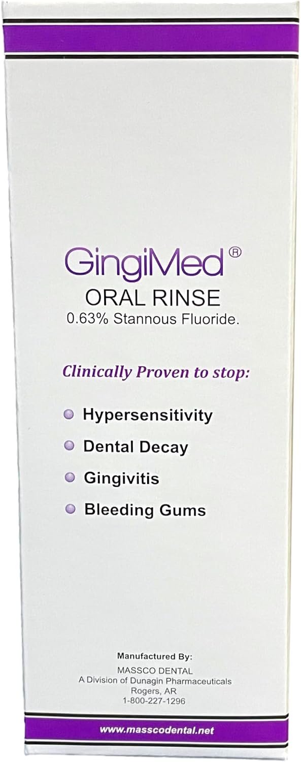 Stannous Fluoride Mouthwash Rinse, Mint, 10 oz | Alcohol-Free Perio Treatment, Clinically Shown to Help Reduce Sensitivity, Tooth Decay, Gingivitis and Bleeding Gums
