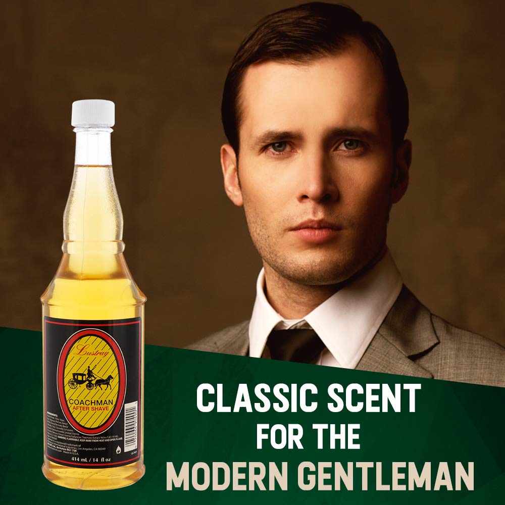 Clubman Lustray Blue Spice After Shave Lotion, 14 fl oz
