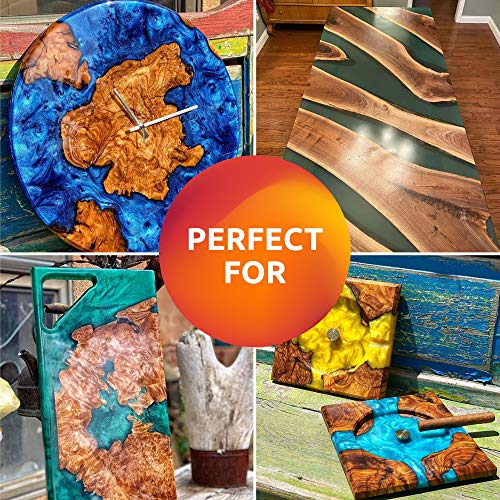 Upstart Epoxy Table Top Epoxy Resin Kit 1 Gallon, Crystal Clear Resin