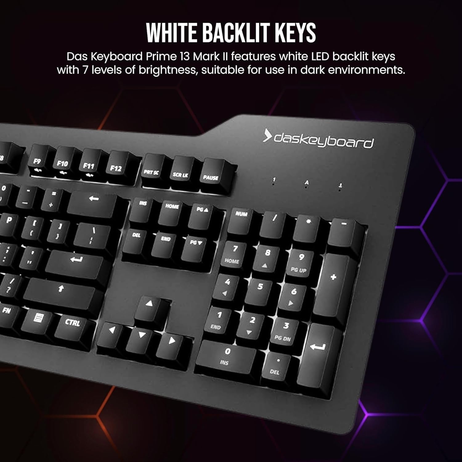Das Keyboard 4 Professional Wired Mechanical Keyboard, Cherry MX Brown Mechanical Switches, 2-Port USB 3.0 Hub, Volume Knob, Aluminum Top (104 Keys, Black)