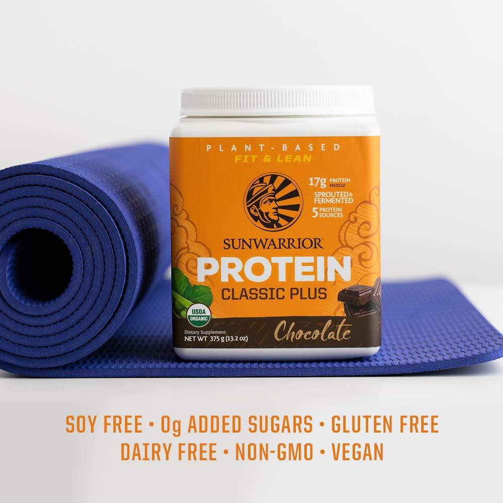 Clean Vegan Protein Powder Vanilla | Organic Protein Powder Plant Based Formula with 5 Superfood Blend Sprouted & Fermented | Non-GMO Low Carb Soy Dairy & Gluten Free (Vanilla, 30 Servings)
