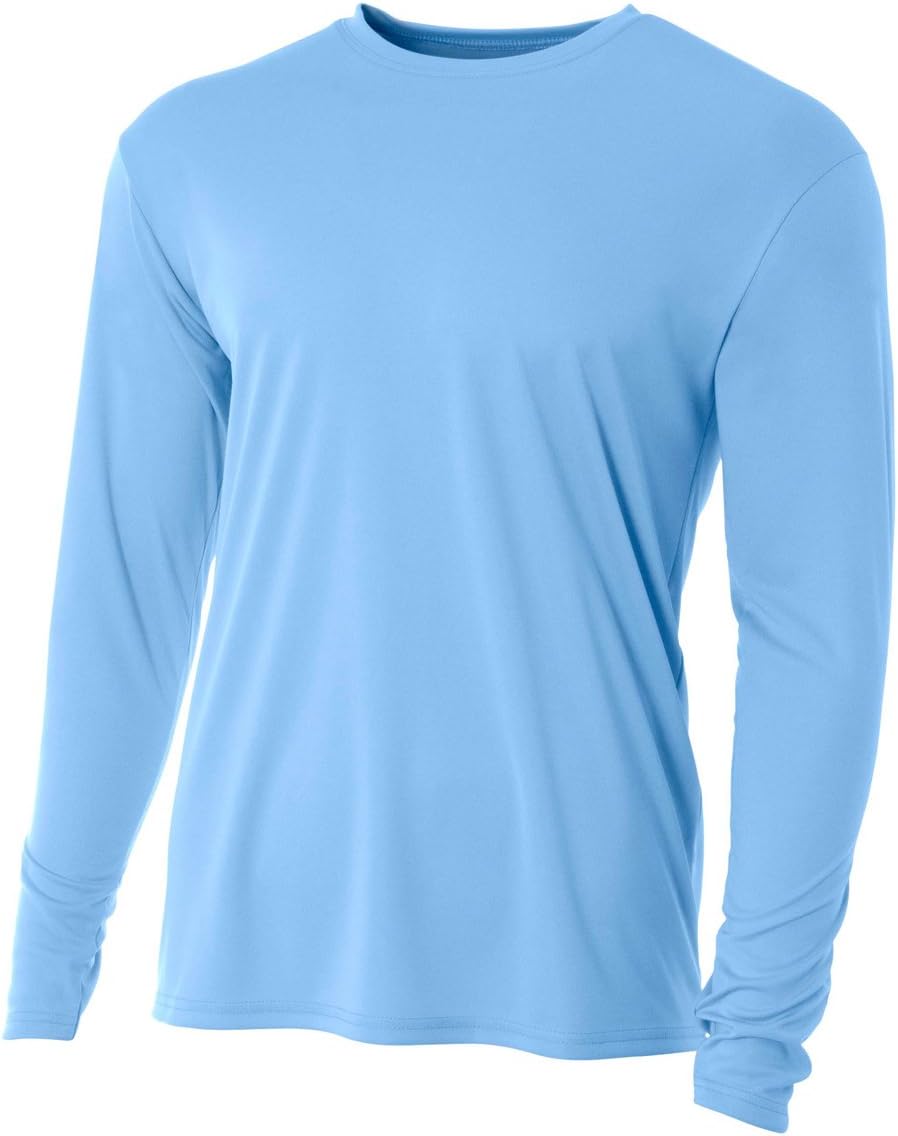 A4 Men's Cooling Performance Crew Long Sleeve Tee