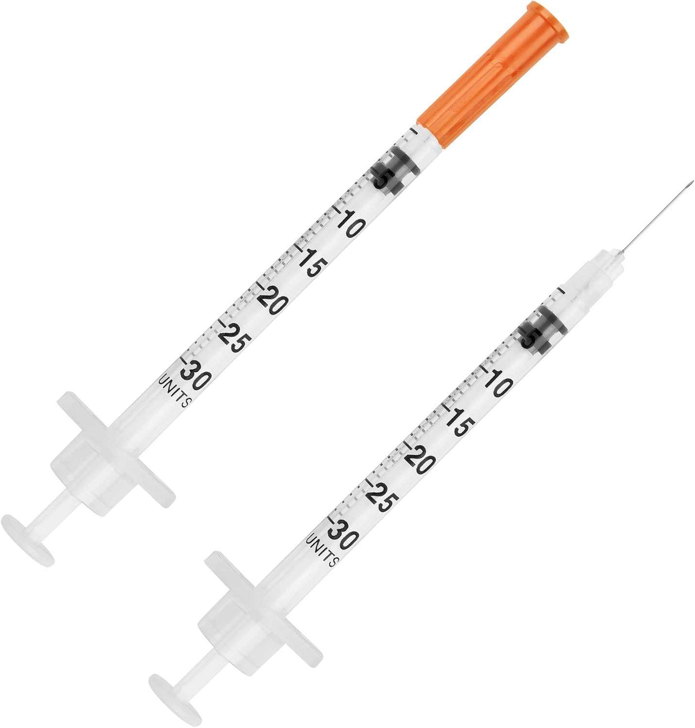 UltiCare VetRx U-100 UltiGuard Safe Pack Pet Insulin Syringes 3/10cc, 29G x 1/2”, 100ct