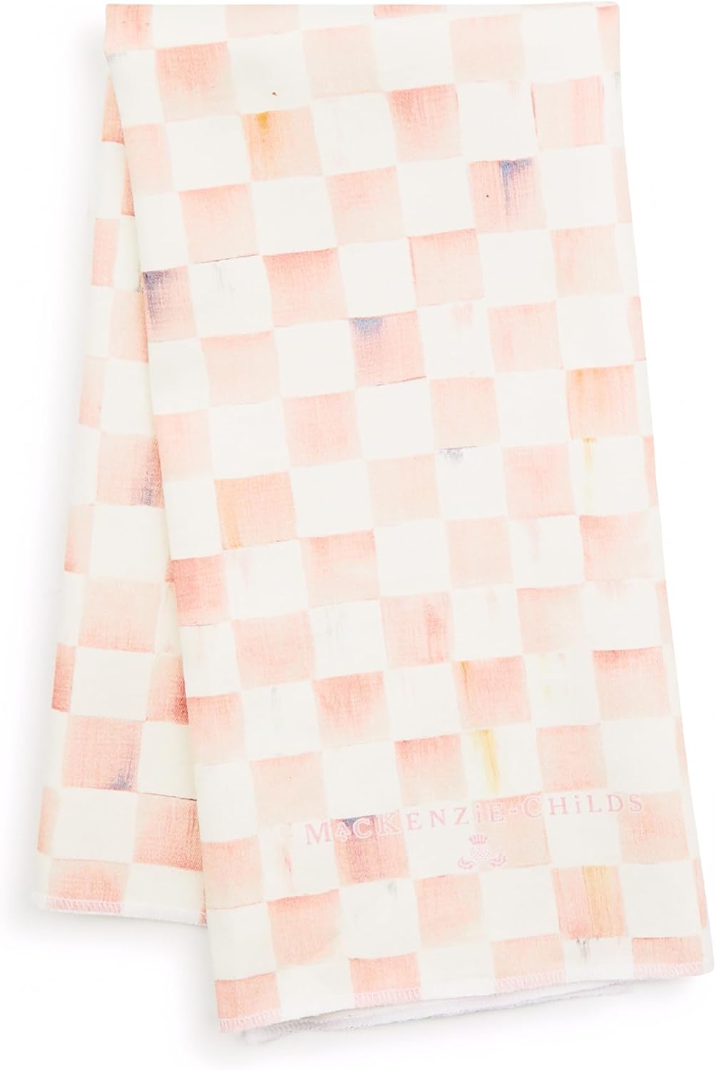 MACKENZIE-CHILDS Cotton Dish Towel, Hydrangea Tea Kettle