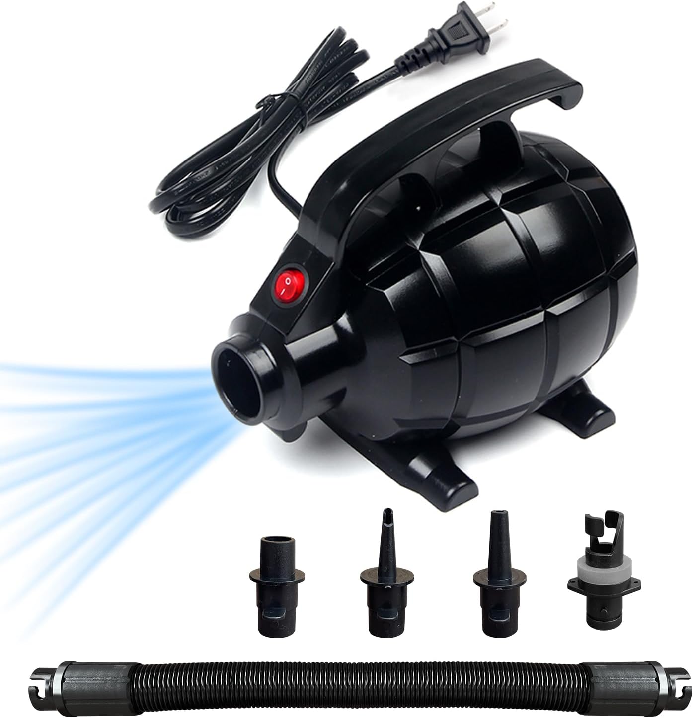 Electric Air Pump For Inflatable Air Tumble Track Gymnastics / Flooring / Tumbling / Yoga / Taekwondo / Exercise Gym Fitness Training Mat Inflatable