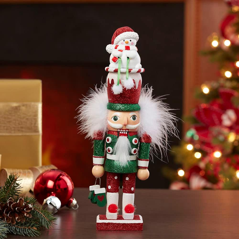 Kurt S. Adler Hollywood Snowman Hat Nutcracker