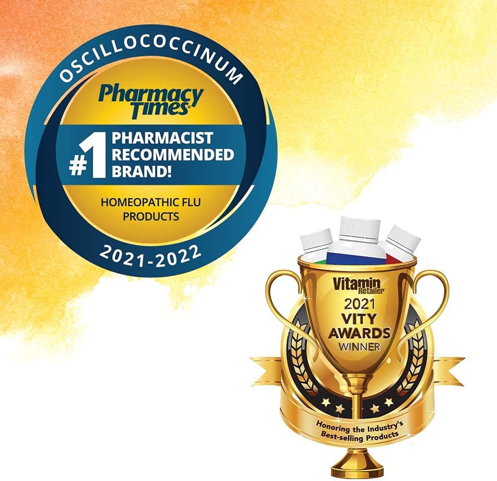 Boiron Oscillococcinum for Relief from Flu-Like Symptoms of Body Aches, Headache, Fever, Chills, and Fatigue - 30 Doses