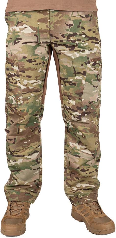 LA Police Gear LAPG Men's Atlas Stretch Tactical Cargo Pants | Durable & Lightweight Ripstop Outdoor Hiking Work Pants for Men