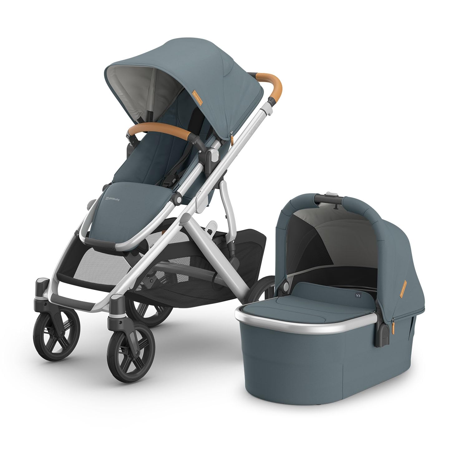 UPPAbaby Vista V3 Convertible Single-to-Double Stroller - Jake