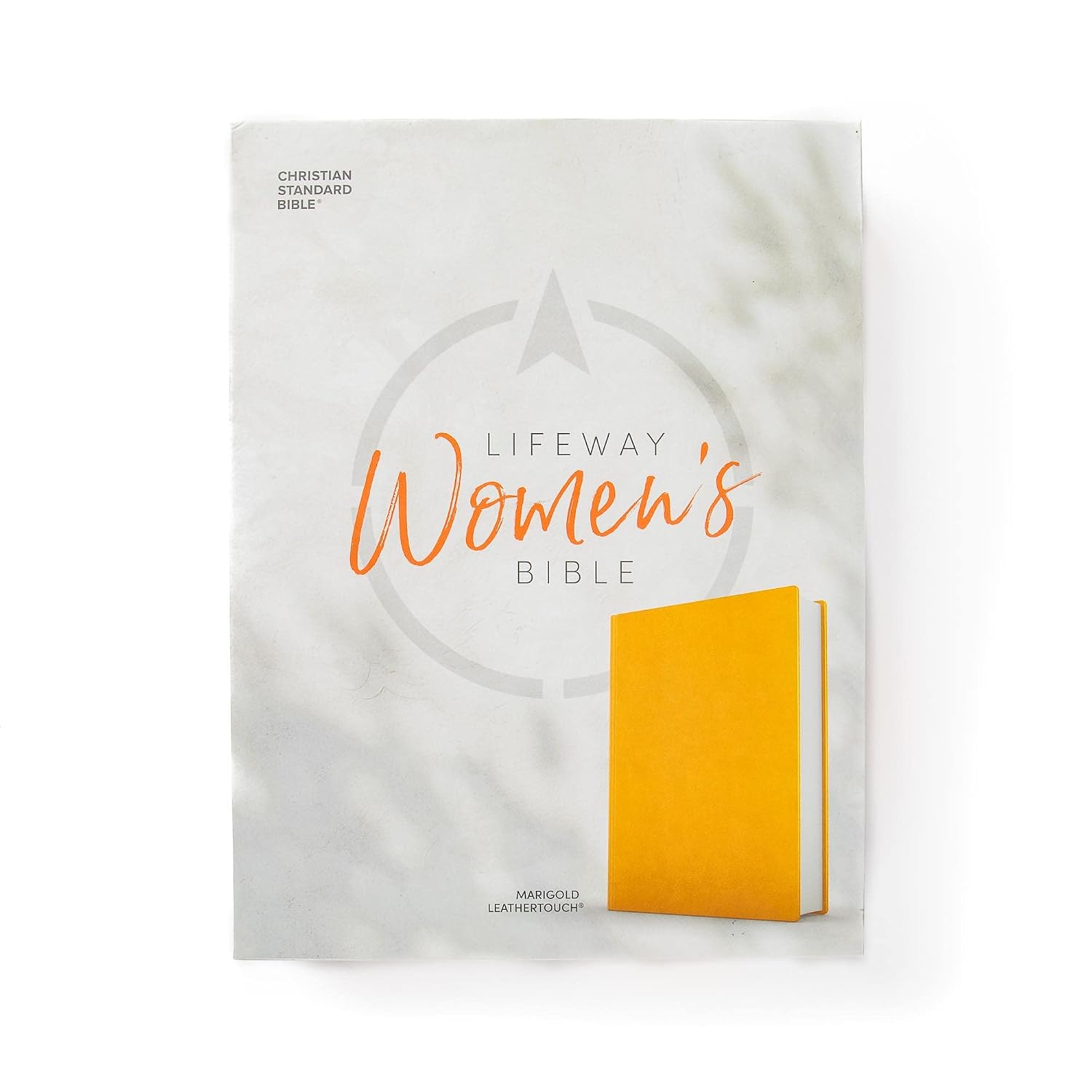 CSB Lifeway Women's Bible, Marigold LeatherTouch, Black Letter, Single-Column, Wide-Margins, Devotions, Articles, Word Studies, Character Profiles