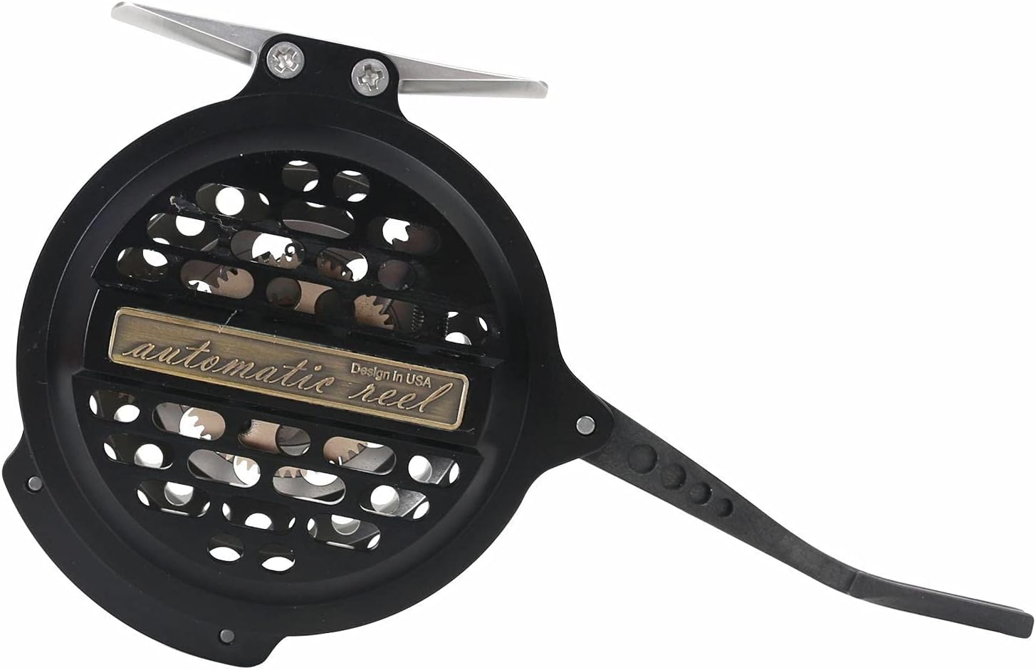 Maxcatch Semi-Automatic Fly Fishing Reel, CNC Machine Cut T6061 Aluminum, Lightweight Design