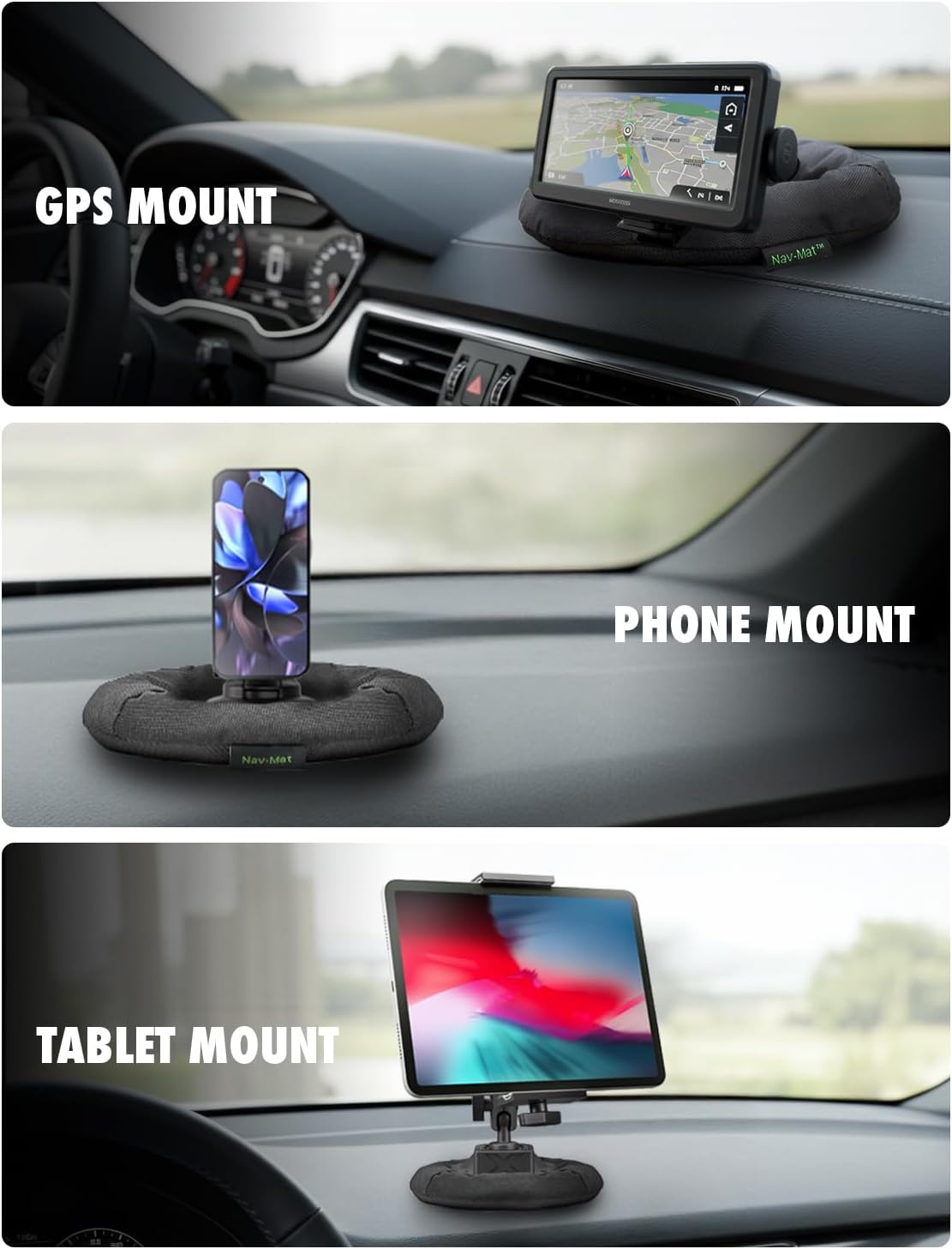 Bracketron NavMat GPS Dashboard Pad