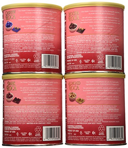 Brown & Haley Variety Pack - Dark Chocolate ROCA, Almond ROCA