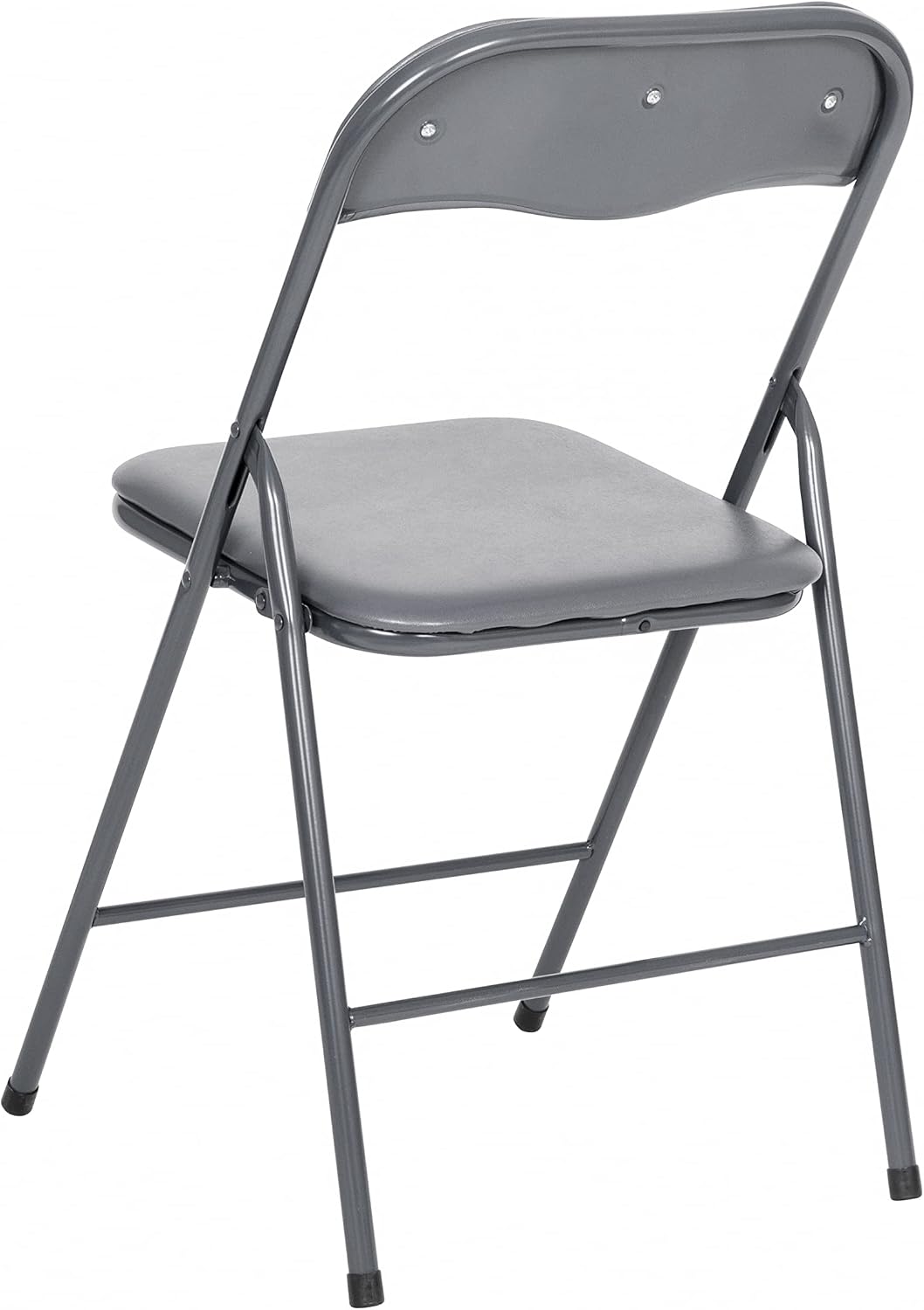 Flash Furniture Madelyn 33.5" Square Folding Multipurpose Card Table with Padded Vinyl Top, Portable Folding Game Table for 4 Players, Black