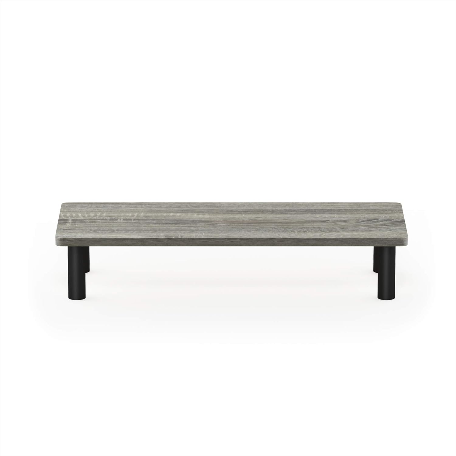 FURINNO Turn-N-Tube Monitor Stand, French Oak Grey/Black