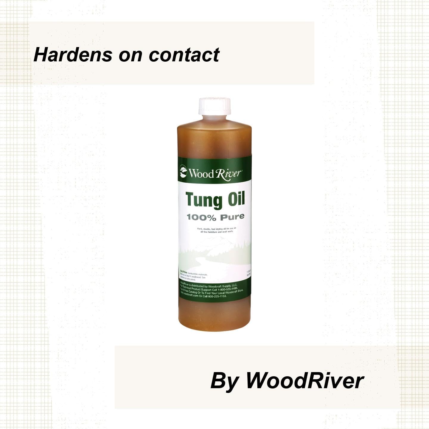 Woodriver Pure Tung Oil Quart