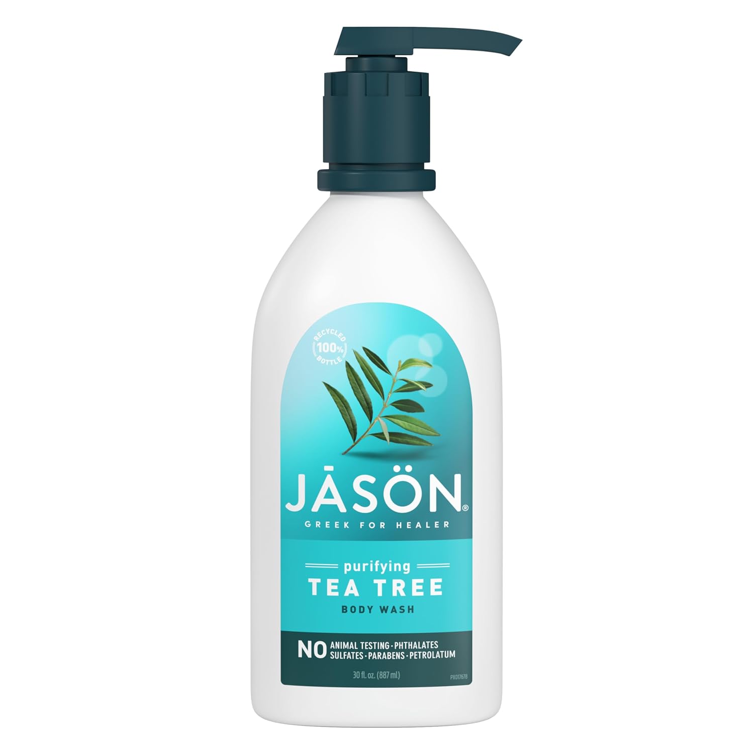 JASON Aloe Vera Shower Gel Body Wash - Soothing, Gentle Clean Feeling, 30 Fluid Ounces