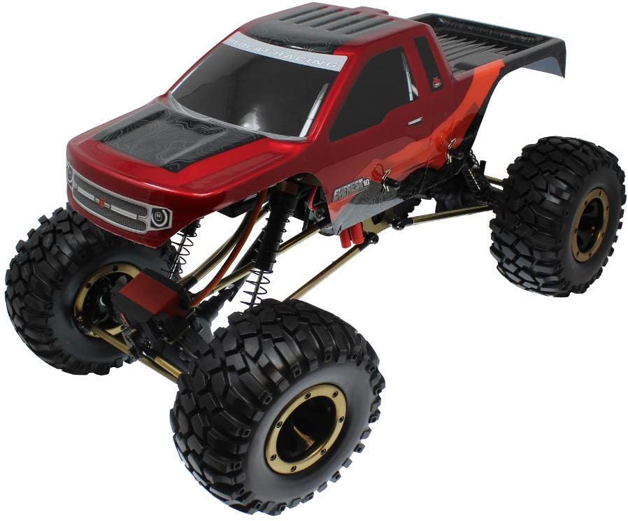Redcat Racing Everest 10 1/10 Scale Electric RC Rock Crawler, 4WD Shaft Driven RC Truck with Waterproof Electronics, Aluminum Chassis, Beadlock Tires