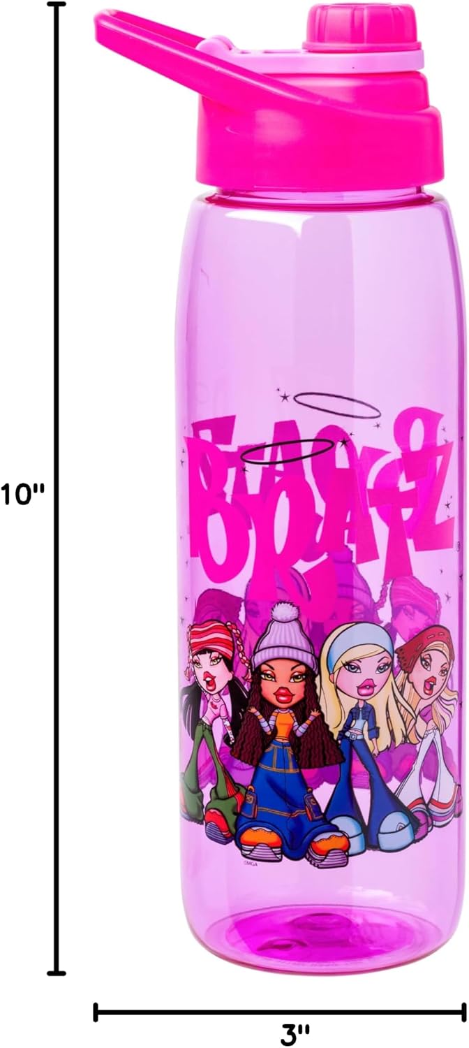 Silver Buffalo Pokémon Skate Graffiti, Water Bottle, 28oz