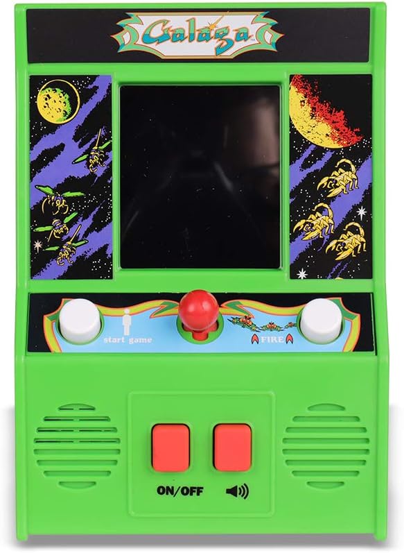 Basic Fun Galaga Mini Arcade Game (4C Screen)