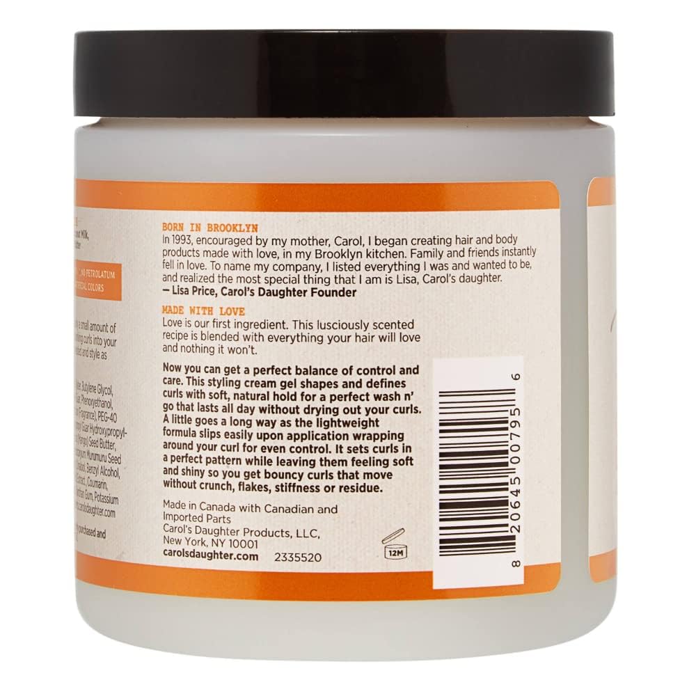 Carol's Daughter Coco Creme Curl Shaping Cream Gel, 16 oz
