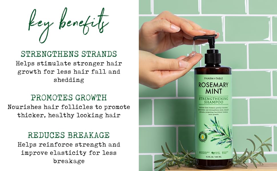 PHARM TO TABLE Scalp Relief Tea Tree Shampoo 960ml
