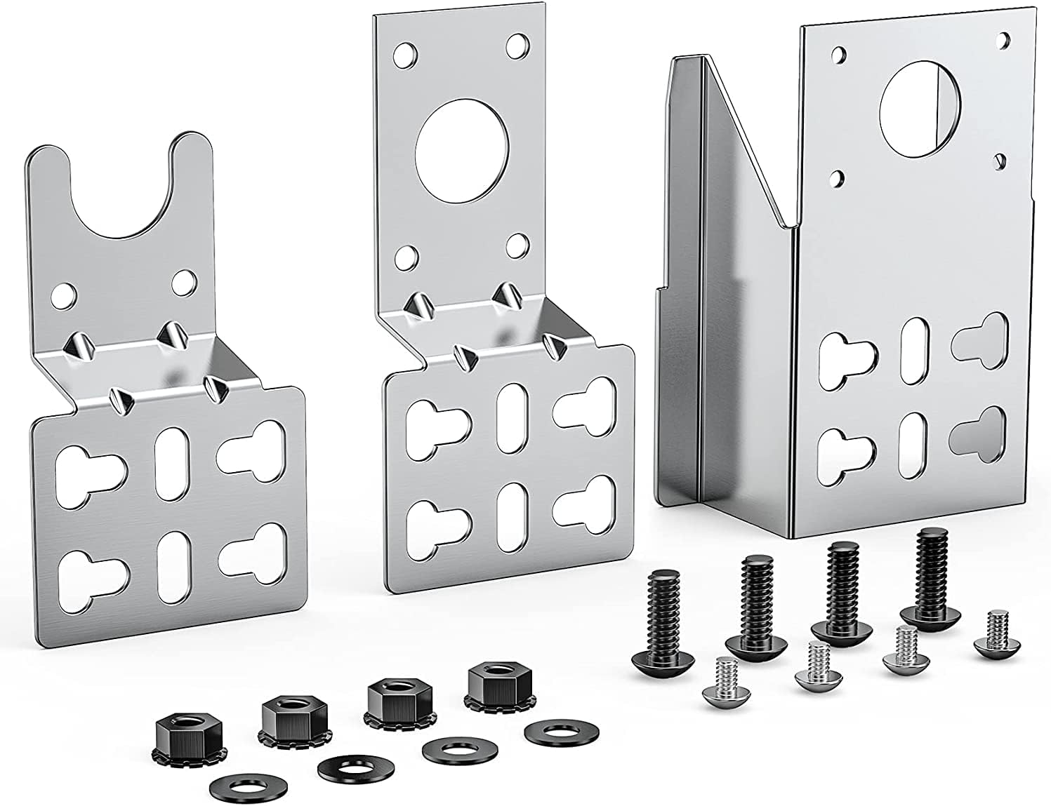 6902 Universal Barbecue Grill Stainless Steel Rotisserie Motor Bracket