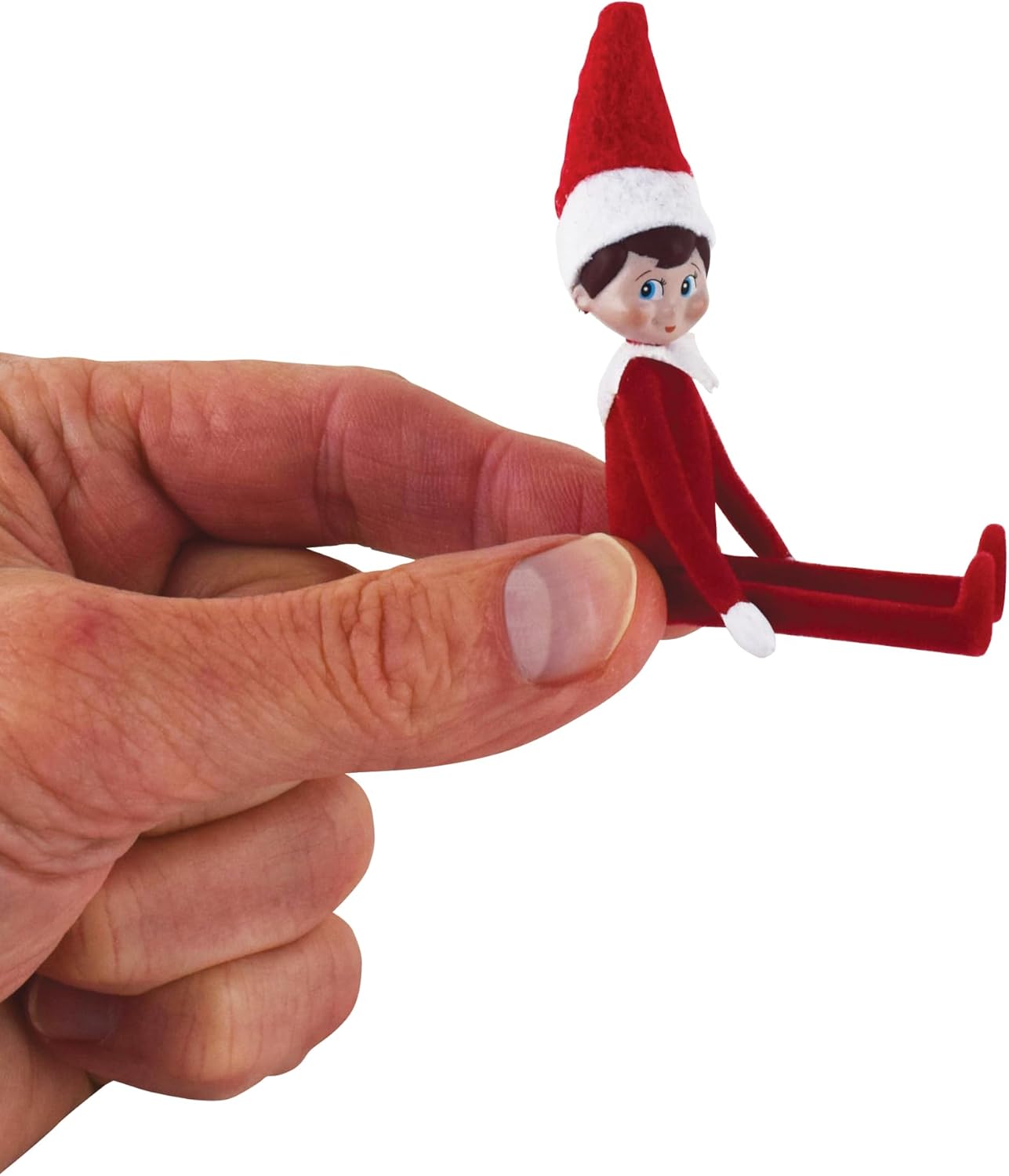 World's Smallest The Elf On The Shelf A Christmas Tradition - Boy Scout Elf with Blue Eyes, 4 Inch