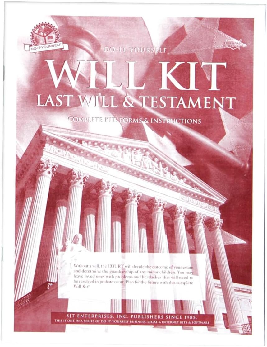 Do-It-Yourself Will Kit - Includes Last Will & Testament, Living Will | and Living Trust Booklets