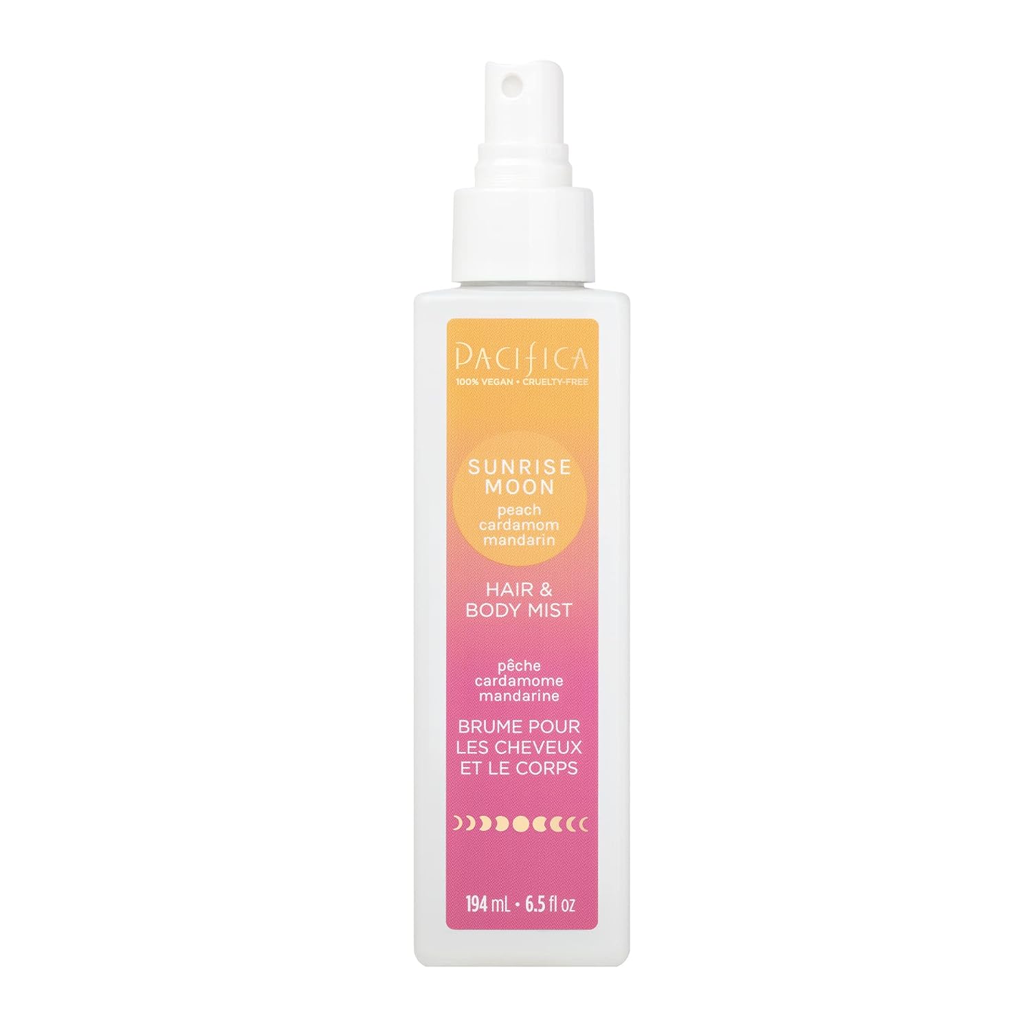 Pacifica Island Vanilla Hair Mist Perfume and Full Body Spray for Women - Fragrance Spray for A Mood-Lifting Experience, Paraben-Free, Clean Beauty No Alcohol, Vegan & Cruelty-Free, 6 oz oz