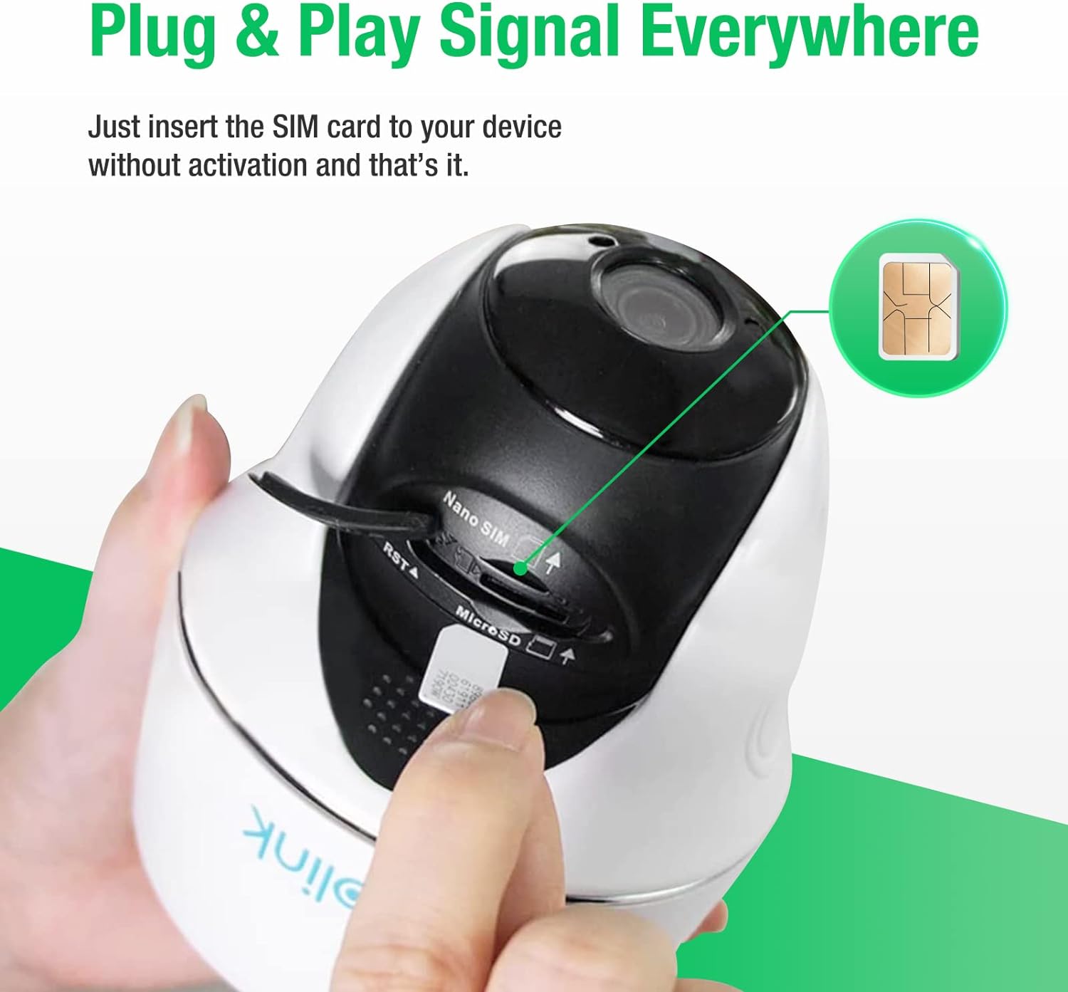 EIOTCLUB Data SIM Card Triple Play for 360 Days - No Contract | Support Unlocked Security Solar and Hunting Trail Game Cameras IoT Device