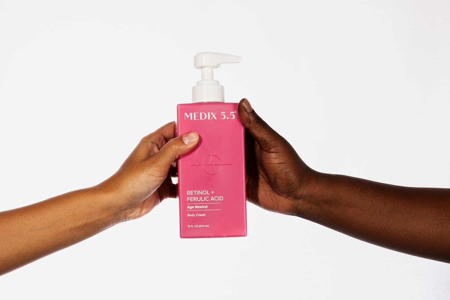 MEDIX 5.5 Collagen Cream Skin Care Face Lotion & Body Lotion For Dry Skin | Anti Aging Collagen Peptides Firming Cream Body Moisturizers Lifts, Firms, & Tightens For Younger Looking Skin, 15 Fl Oz