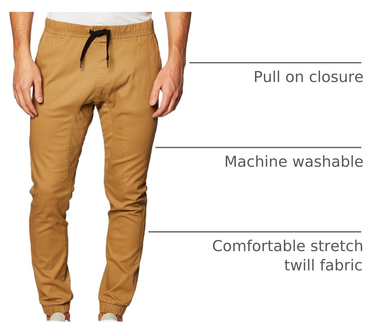 Southpole Mens Twill Jogger