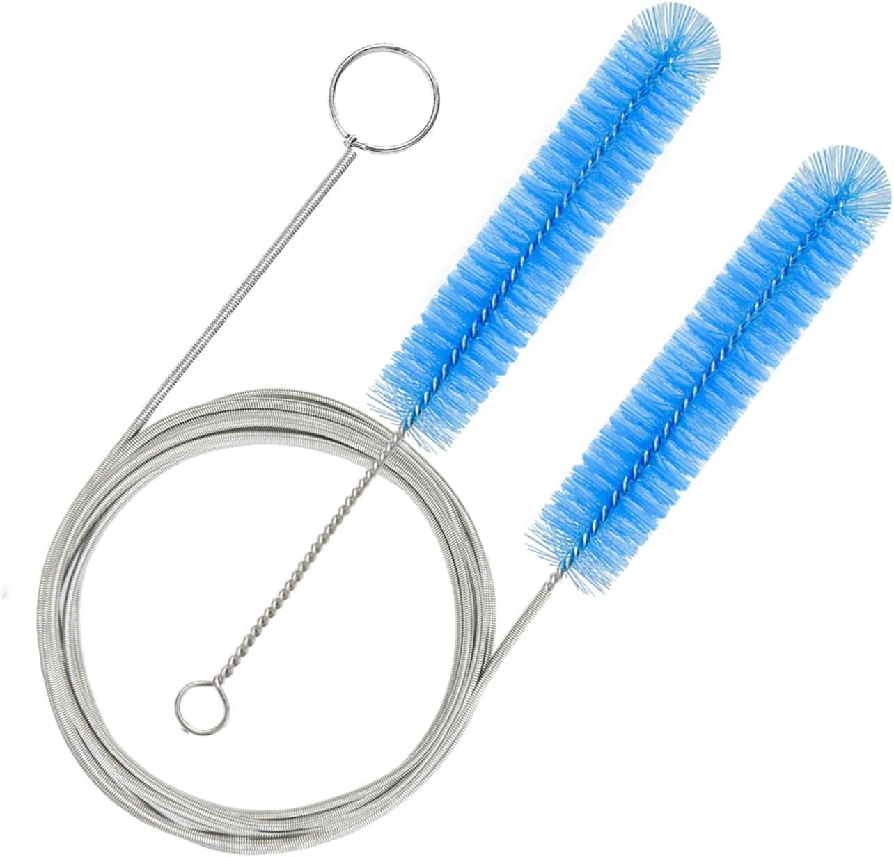 CPAP Hose Cleaner, 7 Feet Flexible CPAP Tube Cleaning Brush and 7 Inches CPAP Cleaning Brush for CPAP Mask Hose Blue
