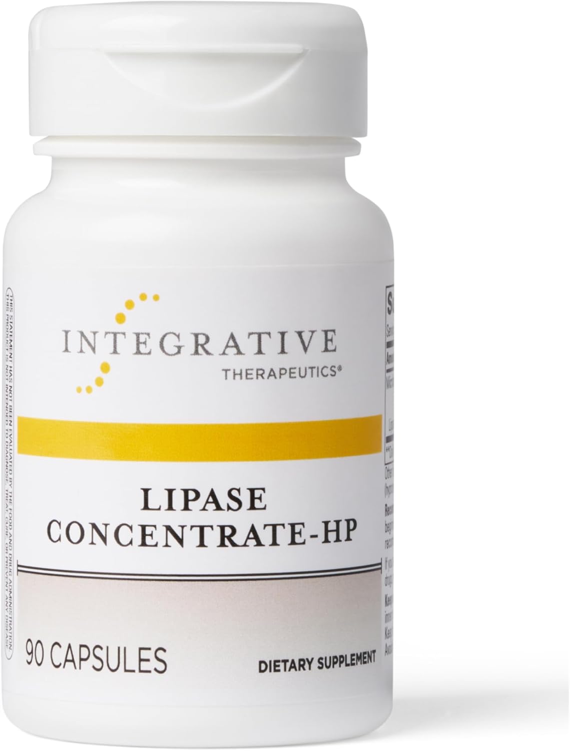 Integrative Therapeutics Lipase Concentrate-HP - Digestive Enzyme Supplement for the Digestion of Fats* - Nutrient Absorption & GI Tract Health
