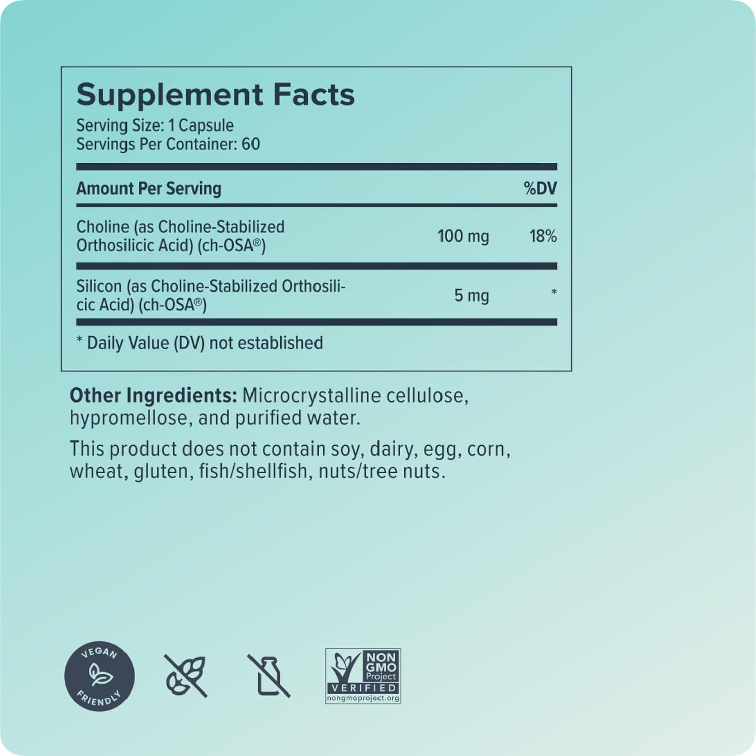 Biosil Collagen Booster Supplement - 120 Original Capsules - Patented ch-OSA Activator for Skin, Hair, Nails & Joints - Supports Natural Production - 60-Day Supply