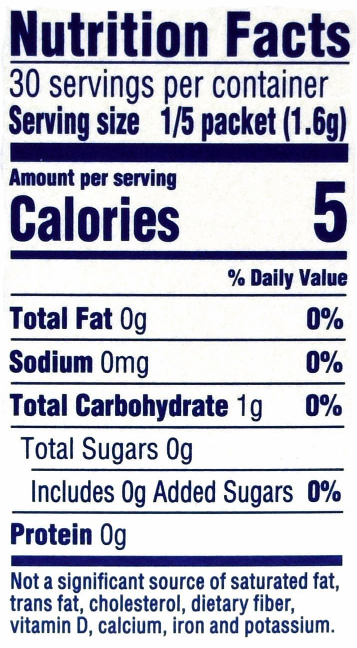 Crystal Light Iced Tea Drink Mix, Natural Lemon Flavor (12-Quart), 1.4-Ounce Packages (Pack of 4)